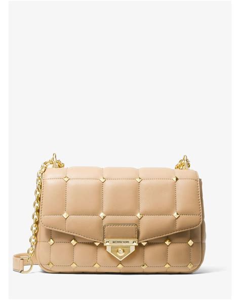 michael kors soho bag brown|michael kors soho bag camel.